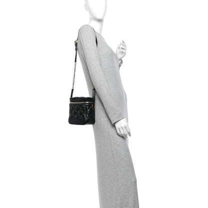 Quilted Handbag - Black