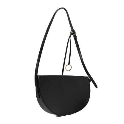 Goatskin Shoulder Bag - Black