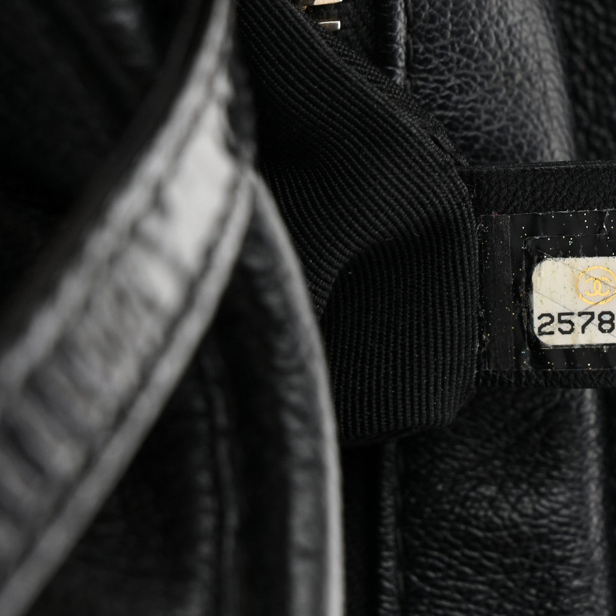 Small Quilted Goatskin Hobo Bag - Black