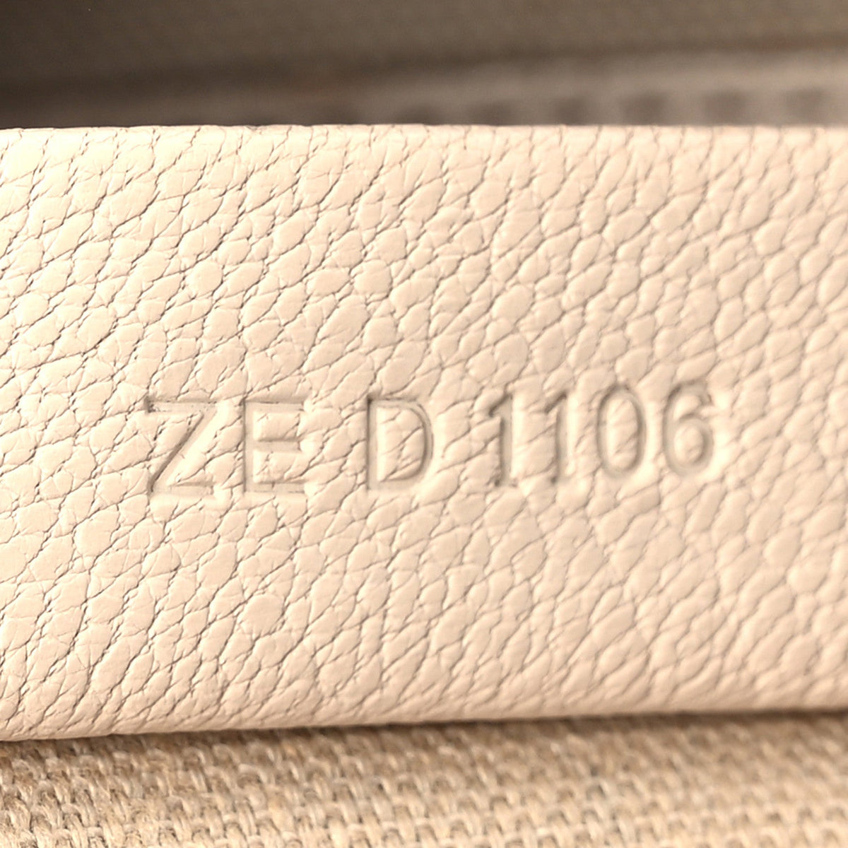 Small Goatskin Handbag - Beige