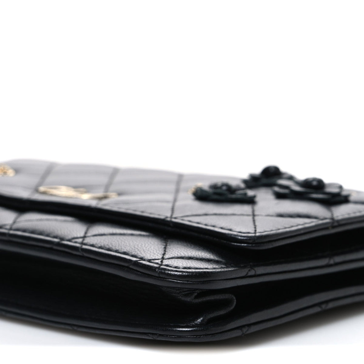 Lambskin Wallet Bag - Black