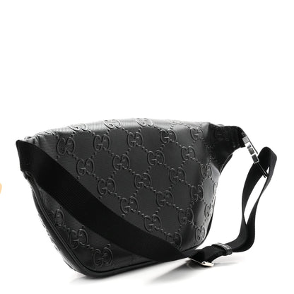 Calfskin Belt Bag - Black