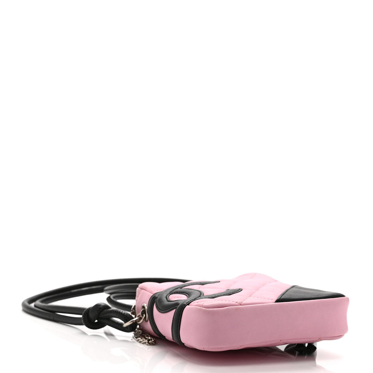 Small Quilted Calfskin Handbag - Pink