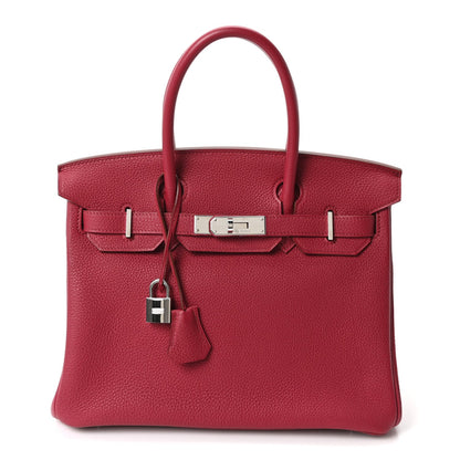 Togo Birkin 30 Rubis Handbag