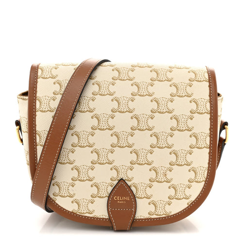 Medium Canvas Handbag - White