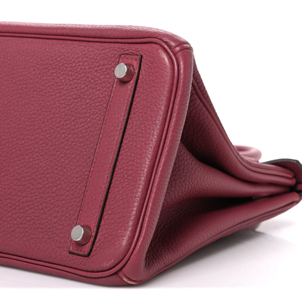 Taurillon Clemence Birkin 30 Bois De Ros Handbag