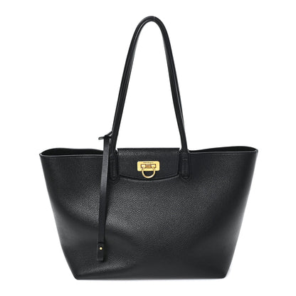 Calfskin Tote Bag - Black