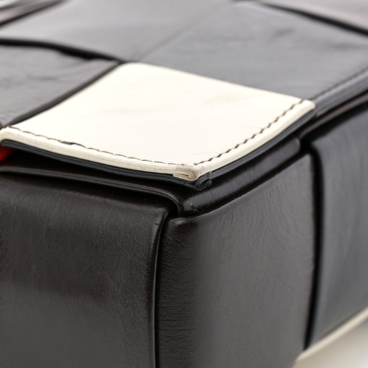 Maxi Calfskin Crossbody Bag - Brown