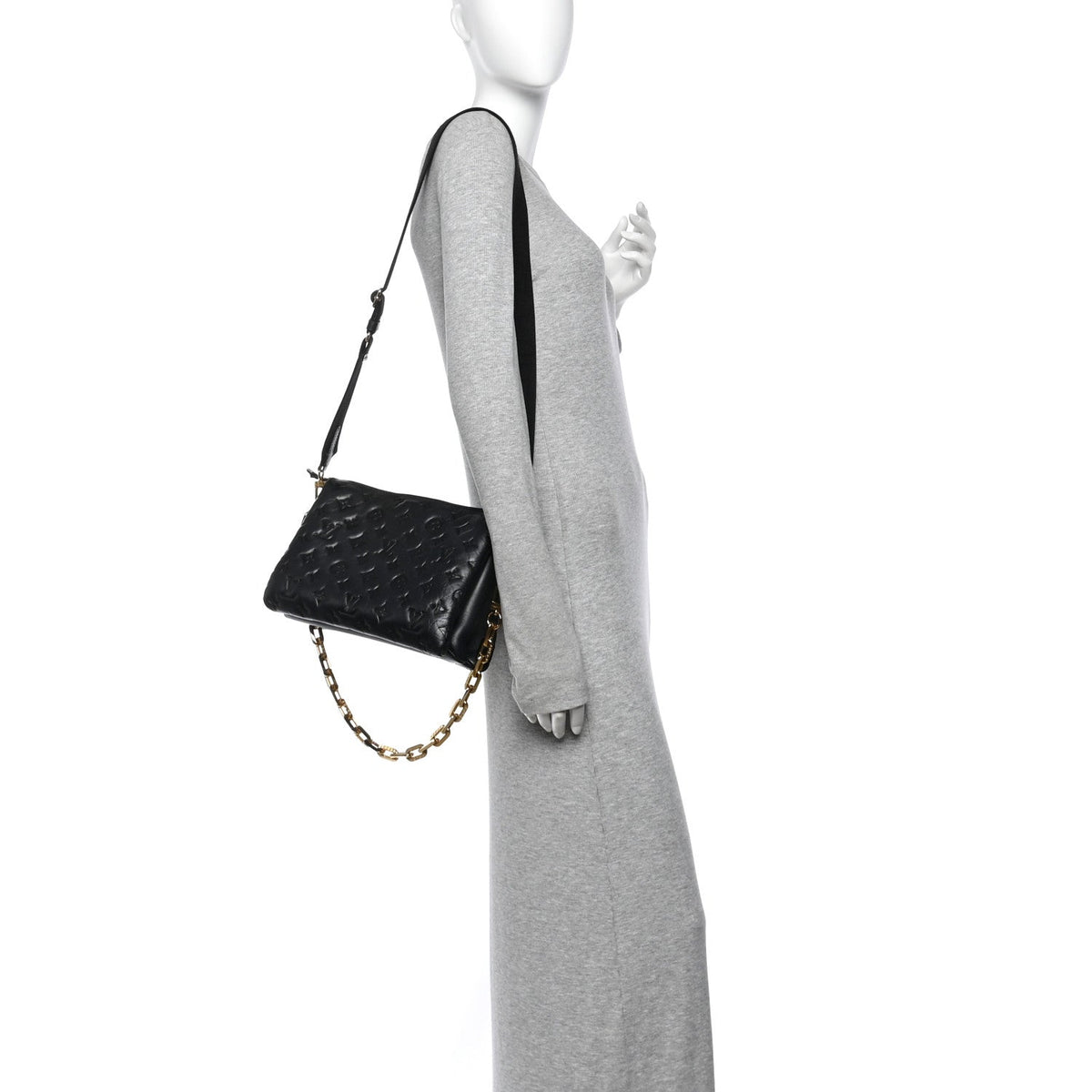 Lambskin Handbag - Black