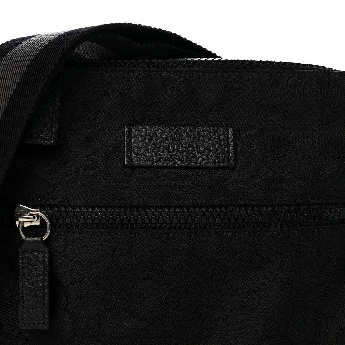 Mini Nylon Handbag - Black
