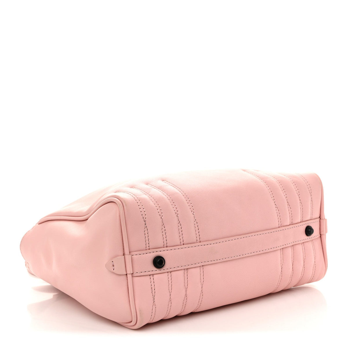 Small Calfskin Satchel Bag - Pink