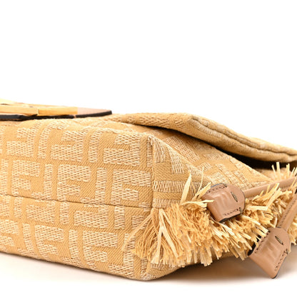 Medium Fabric Handbag - Beige