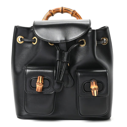 Calfskin Backpack - Black