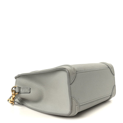 Nano Calfskin Travel Bag - Blue