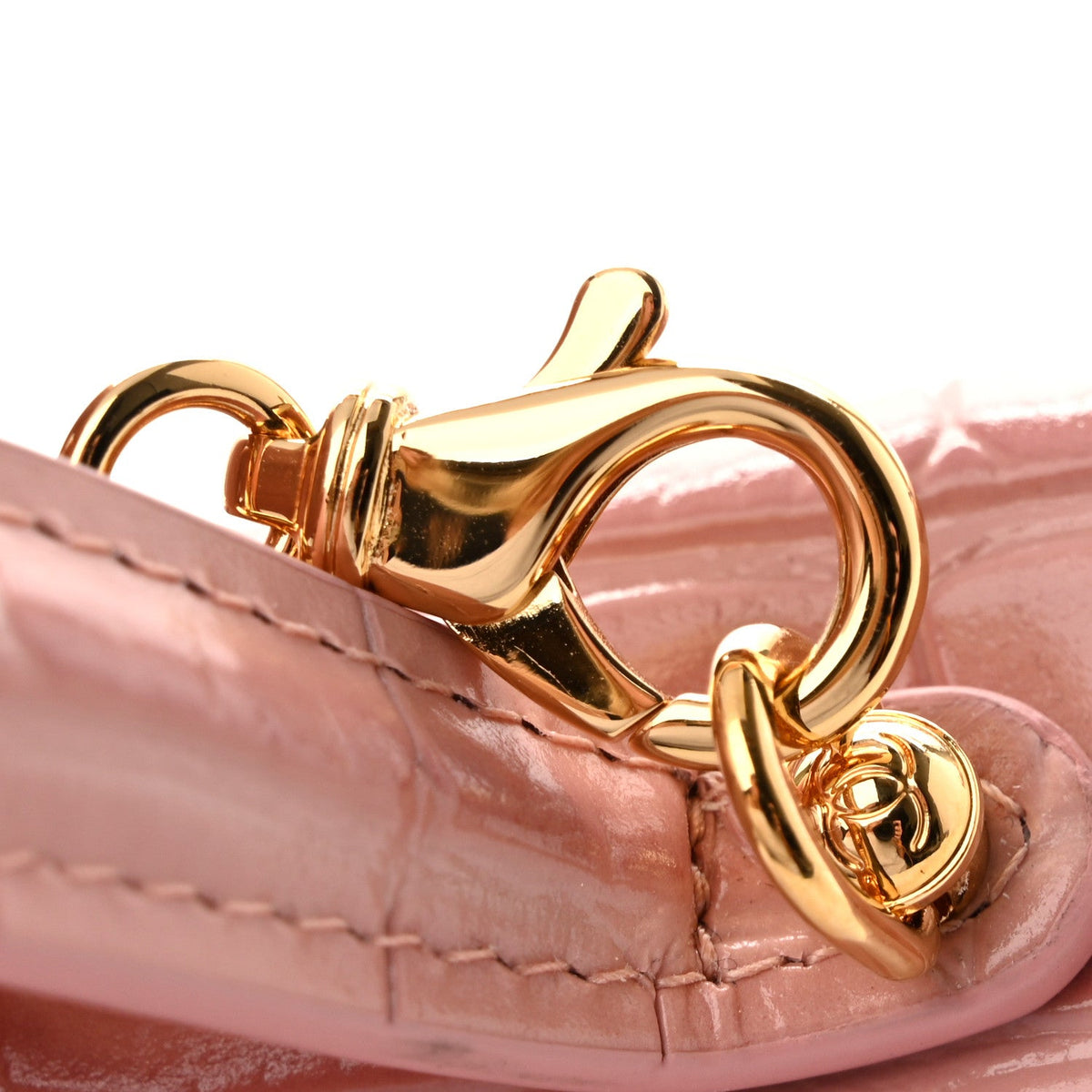 Calfskin Handbag - Pink