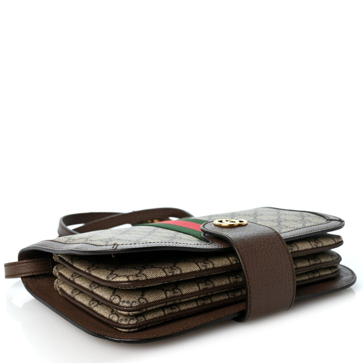 Flap Shoulder Bag - Beige