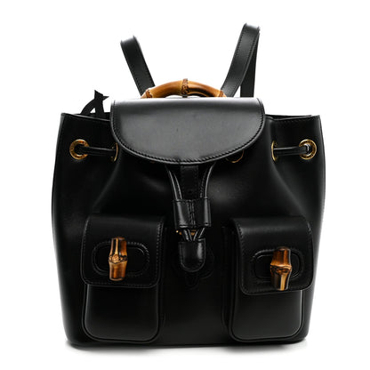 Calfskin Backpack - Black