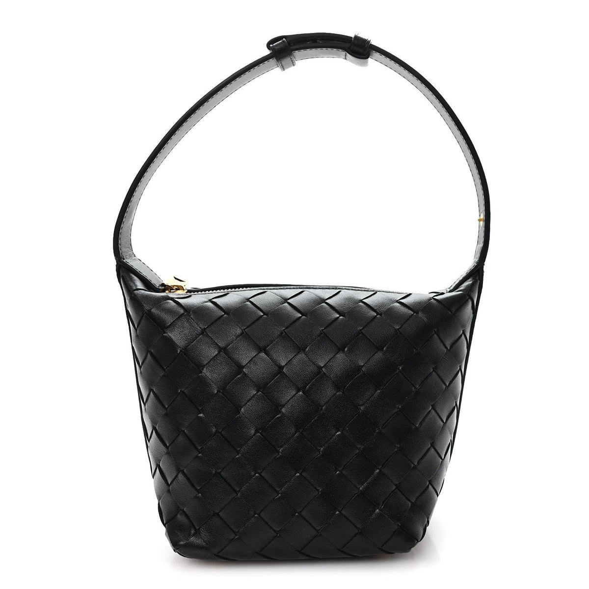 Calfskin Nappa Handbag - Black
