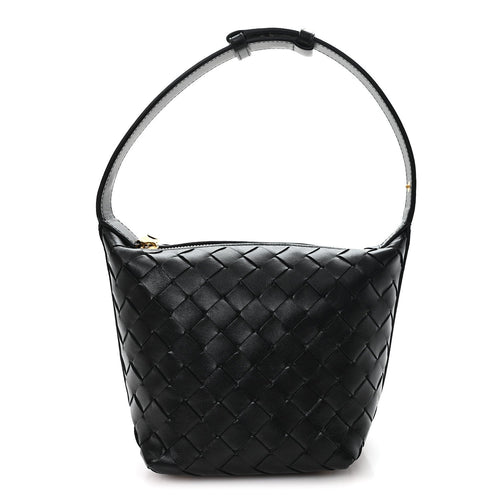 Calfskin Nappa Handbag - Black