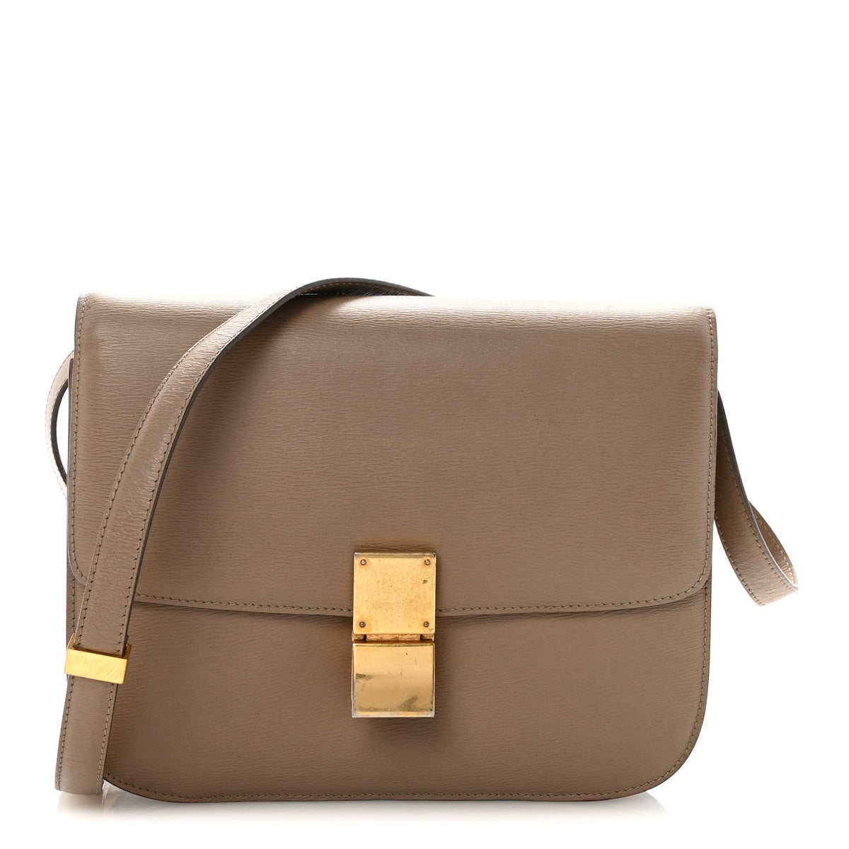 Medium Calfskin Flap Shoulder Bag