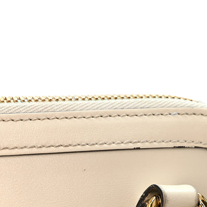 Mini Calfskin Handbag - White