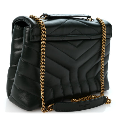 Small Quilted Calfskin Satchel Bag