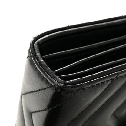 Calfskin Wallet Bag - Black