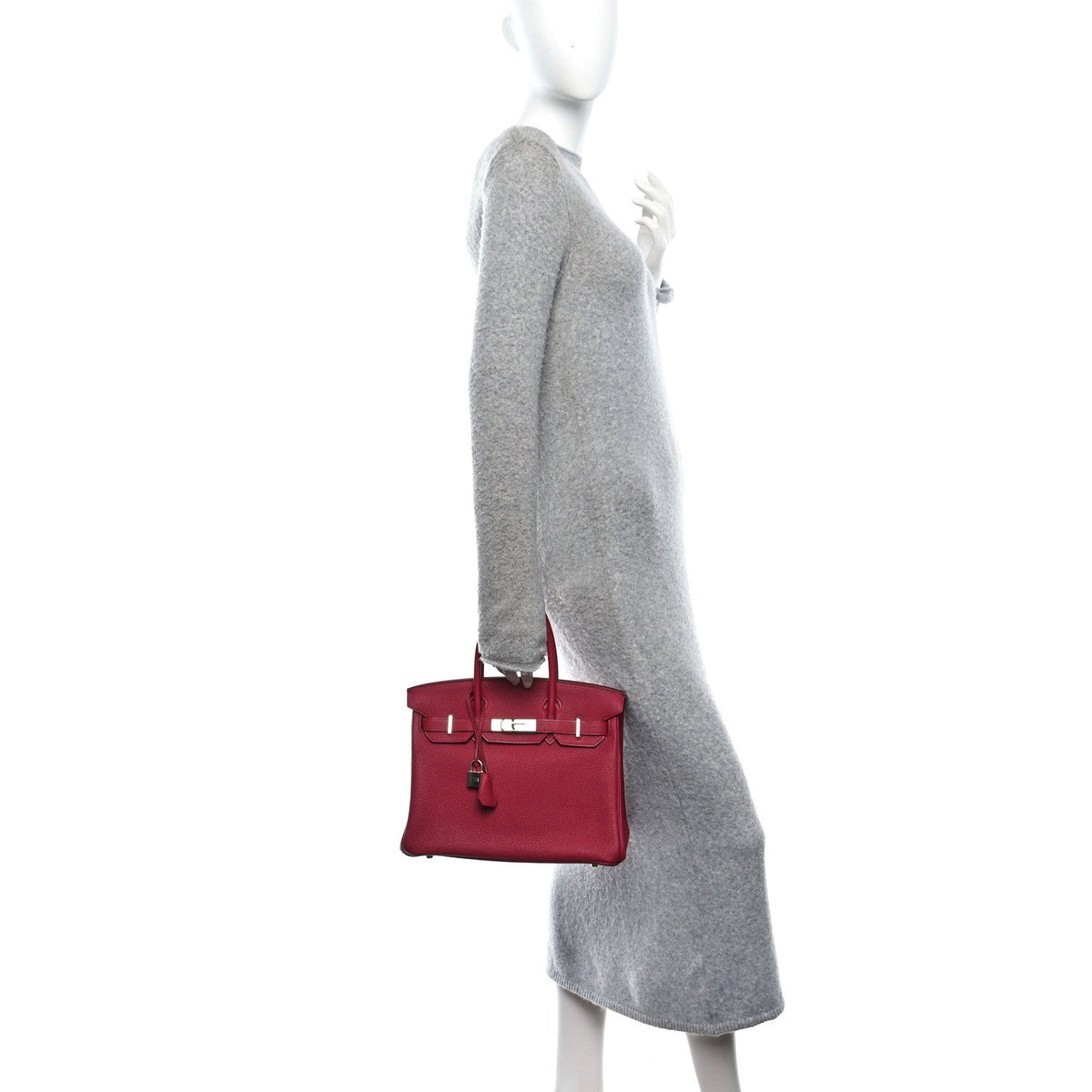 Togo Birkin 30 Rubis Handbag