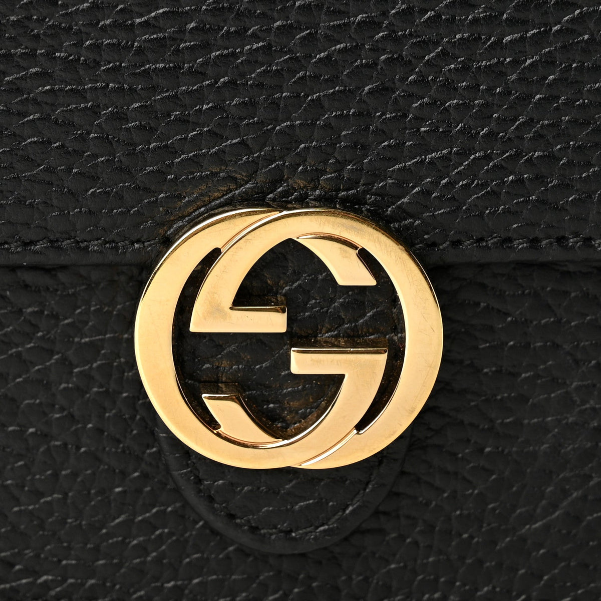 Calfskin Wallet Bag - Black