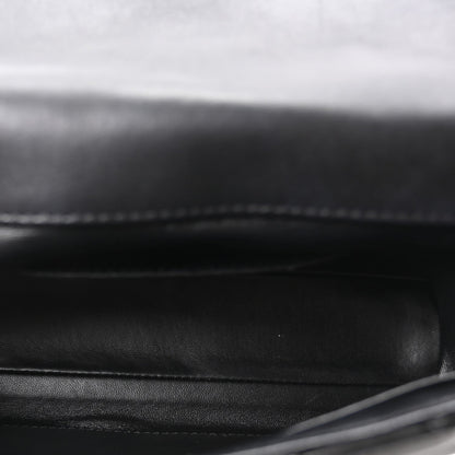 Lambskin Handbag - Black