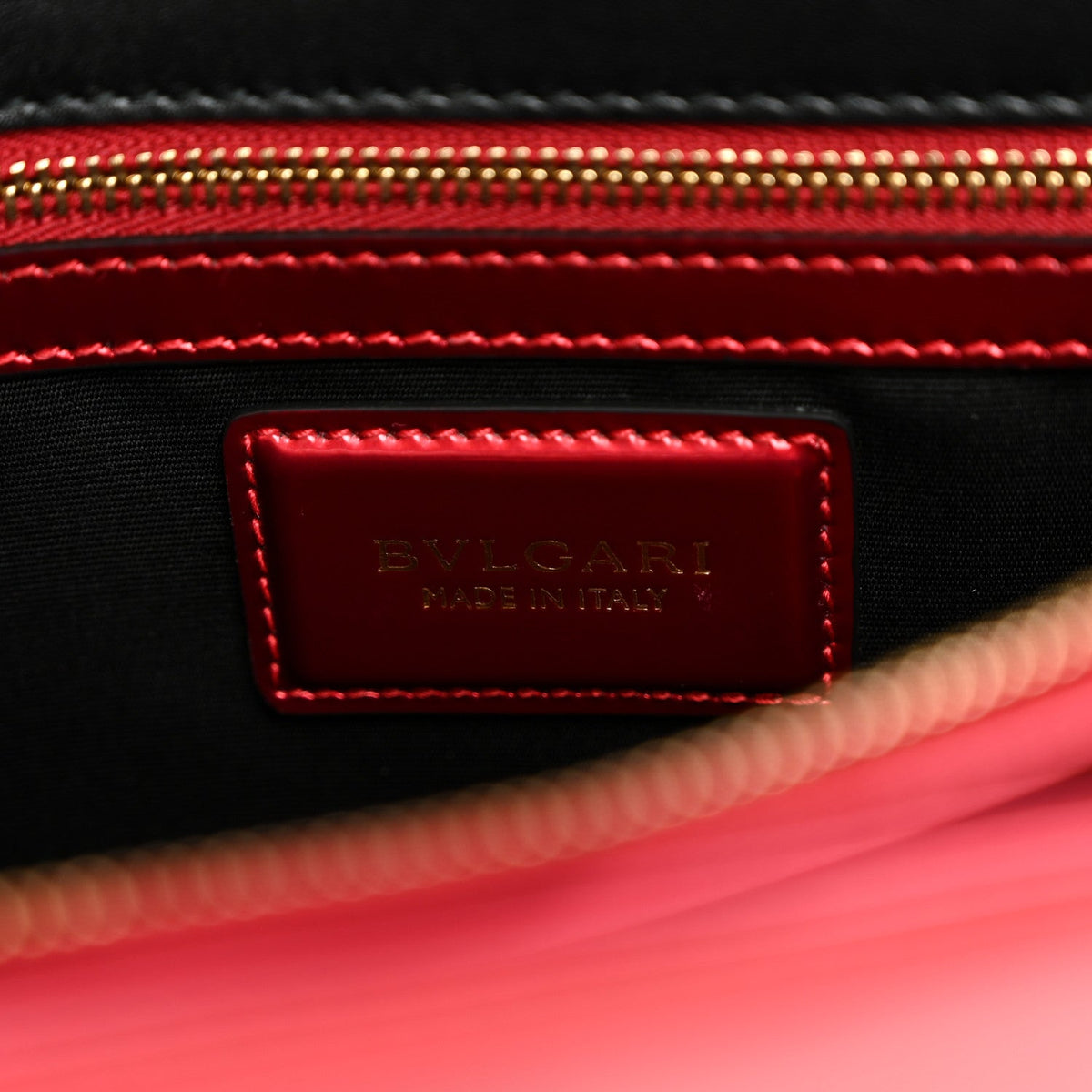 Calfskin Shoulder Bag - Red
