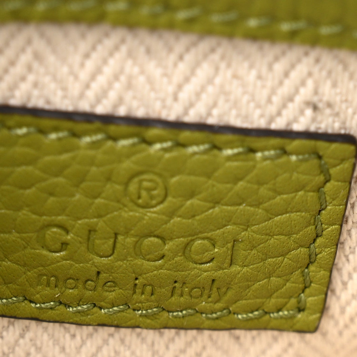 Mini Calfskin Shoulder Bag - Green