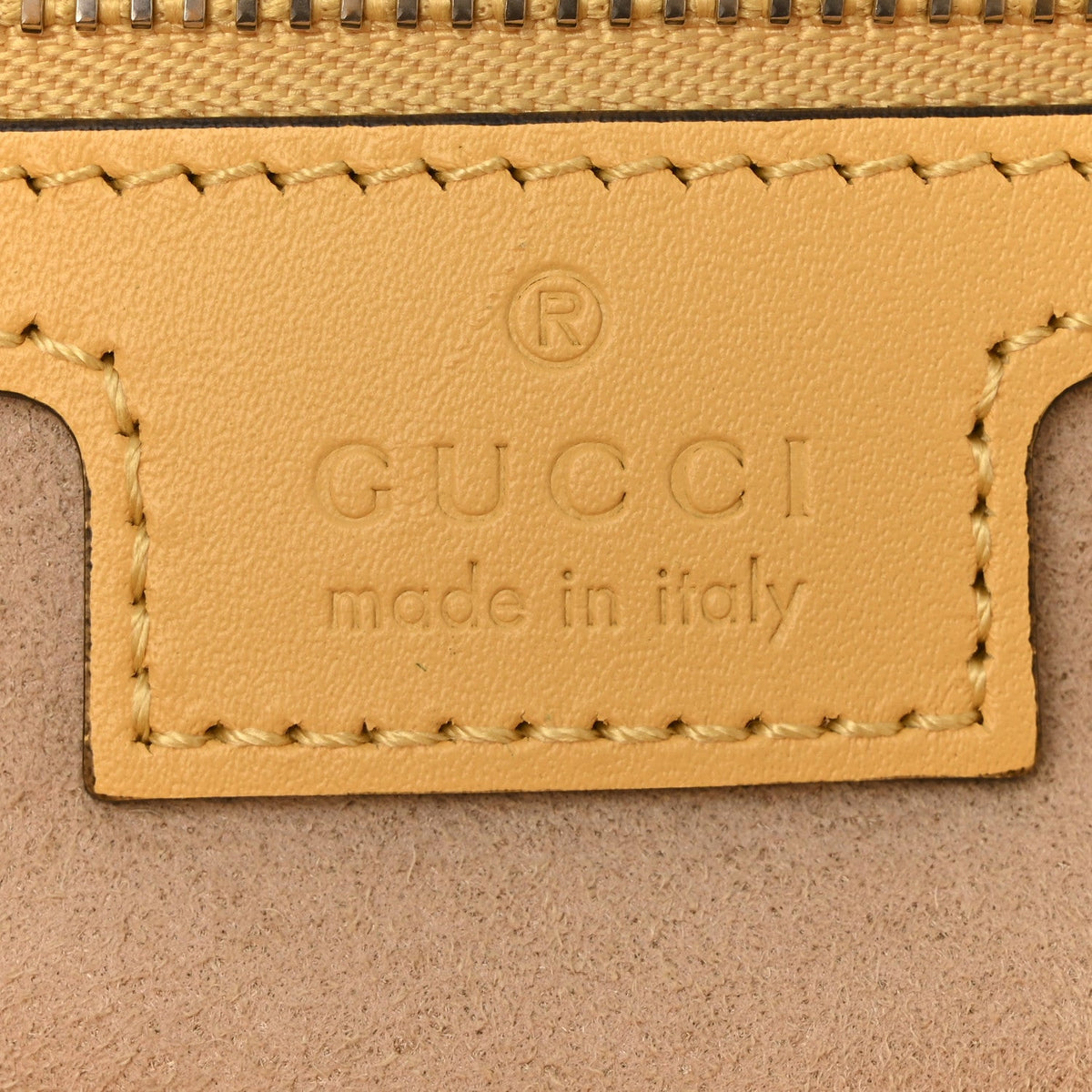 Small Calfskin Tote Bag - Yellow