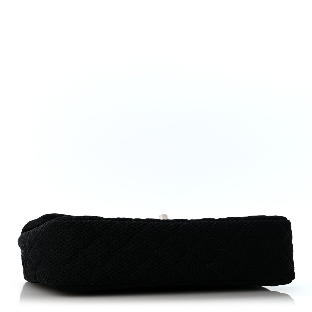 Medium Quilted Flap Shoulder Bag - Black