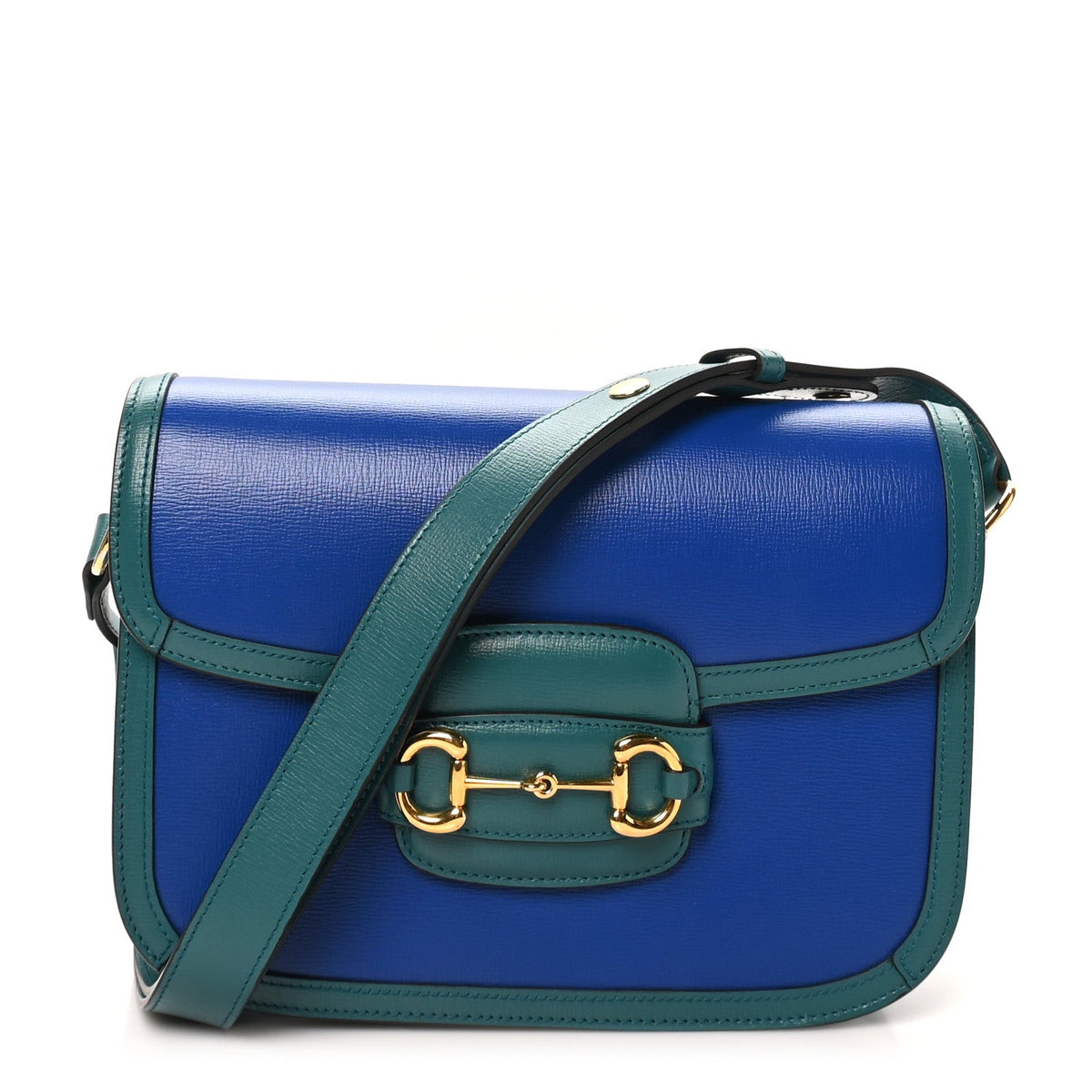 Calfskin Shoulder Bag - Blue