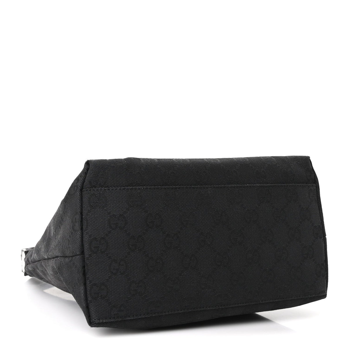 Small Nylon Hobo Bag - Black