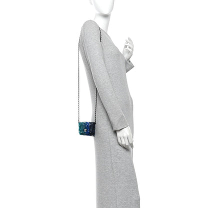 Mini Flap Shoulder Bag - Blue
