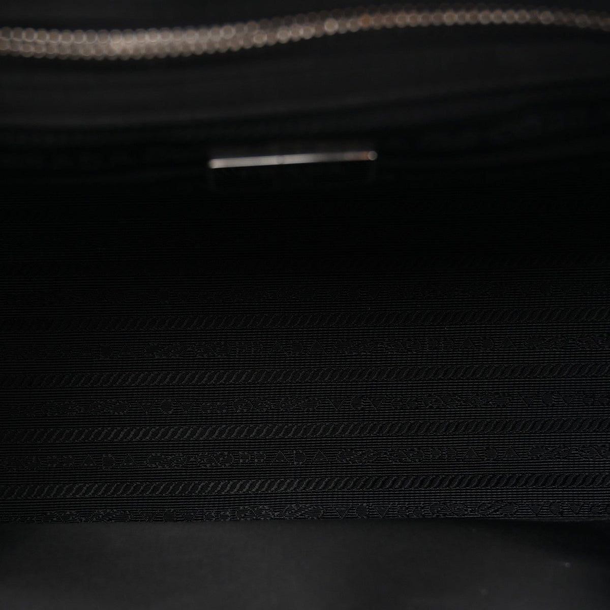 Nylon Nappa Tote Bag - Black