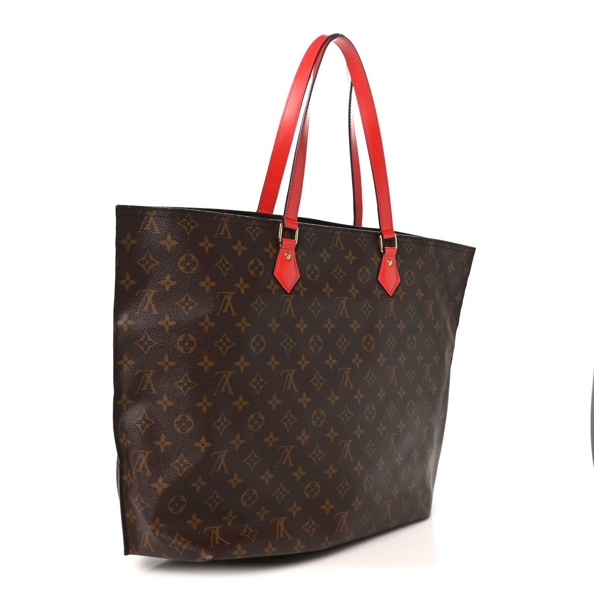Monogram All-In Mm Coquelicot Handbag