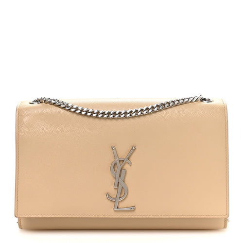 Medium Satchel Bag - Beige