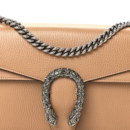 Small Calfskin Shoulder Bag - Natural