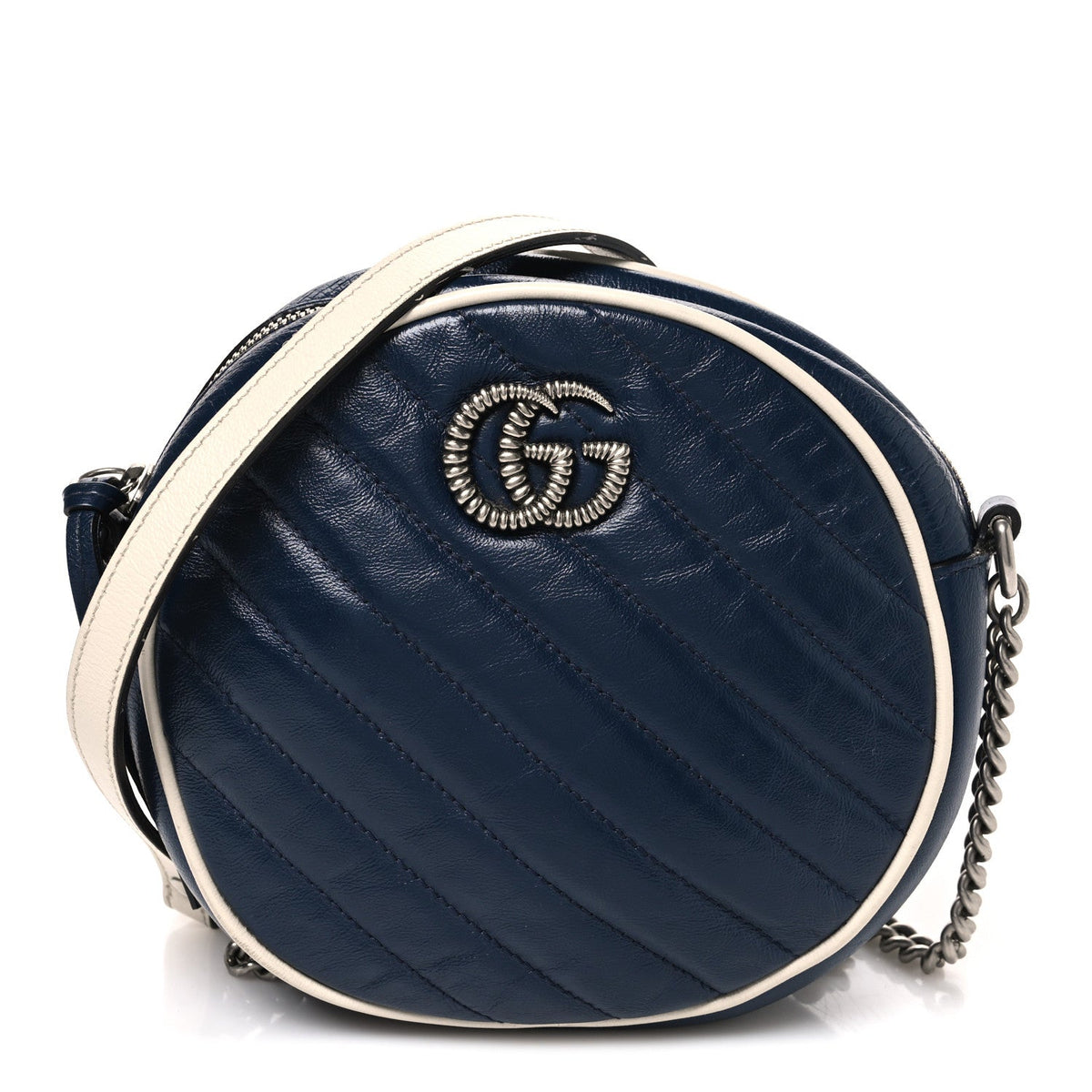 Mini Calfskin Shoulder Bag - Black