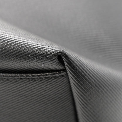 Calfskin Canvas Handbag - Black