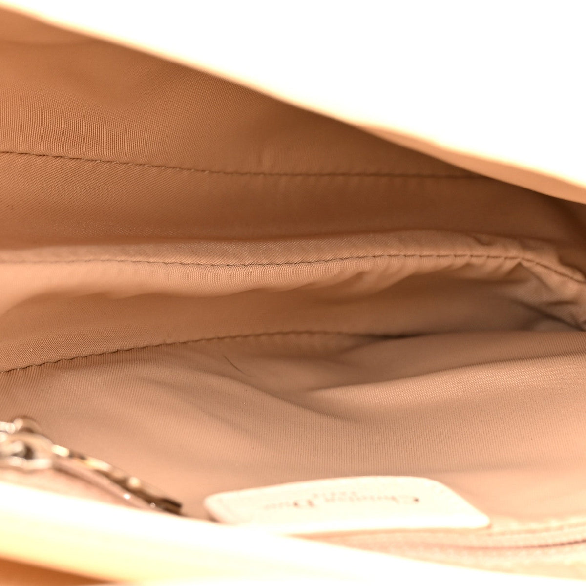 Calfskin Handbag - Beige