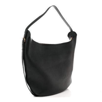 Calfskin Handbag - Black