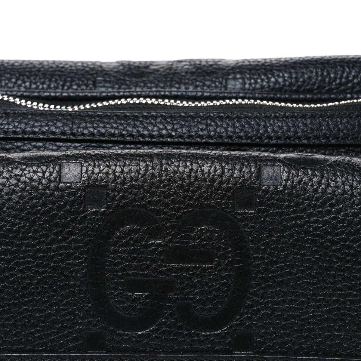 Calfskin Belt Bag - Black