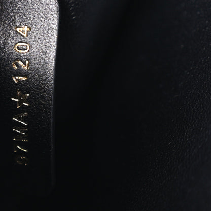 Mini Lambskin Handbag - Black