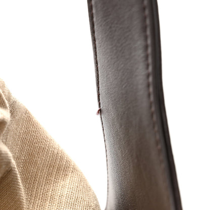 Maxi Calfskin Handbag - Brown