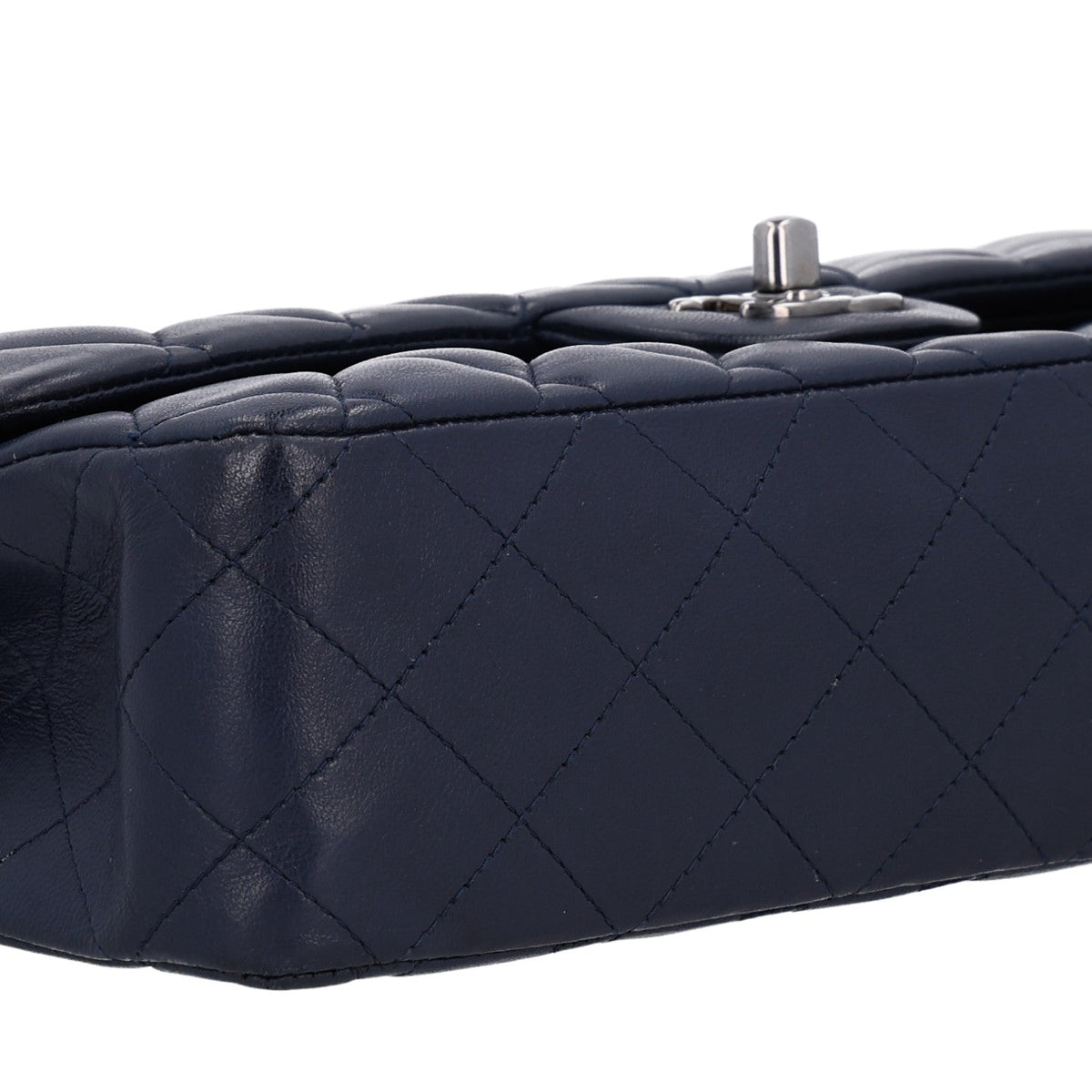 Medium Quilted Lambskin Flap Shoulder Bag