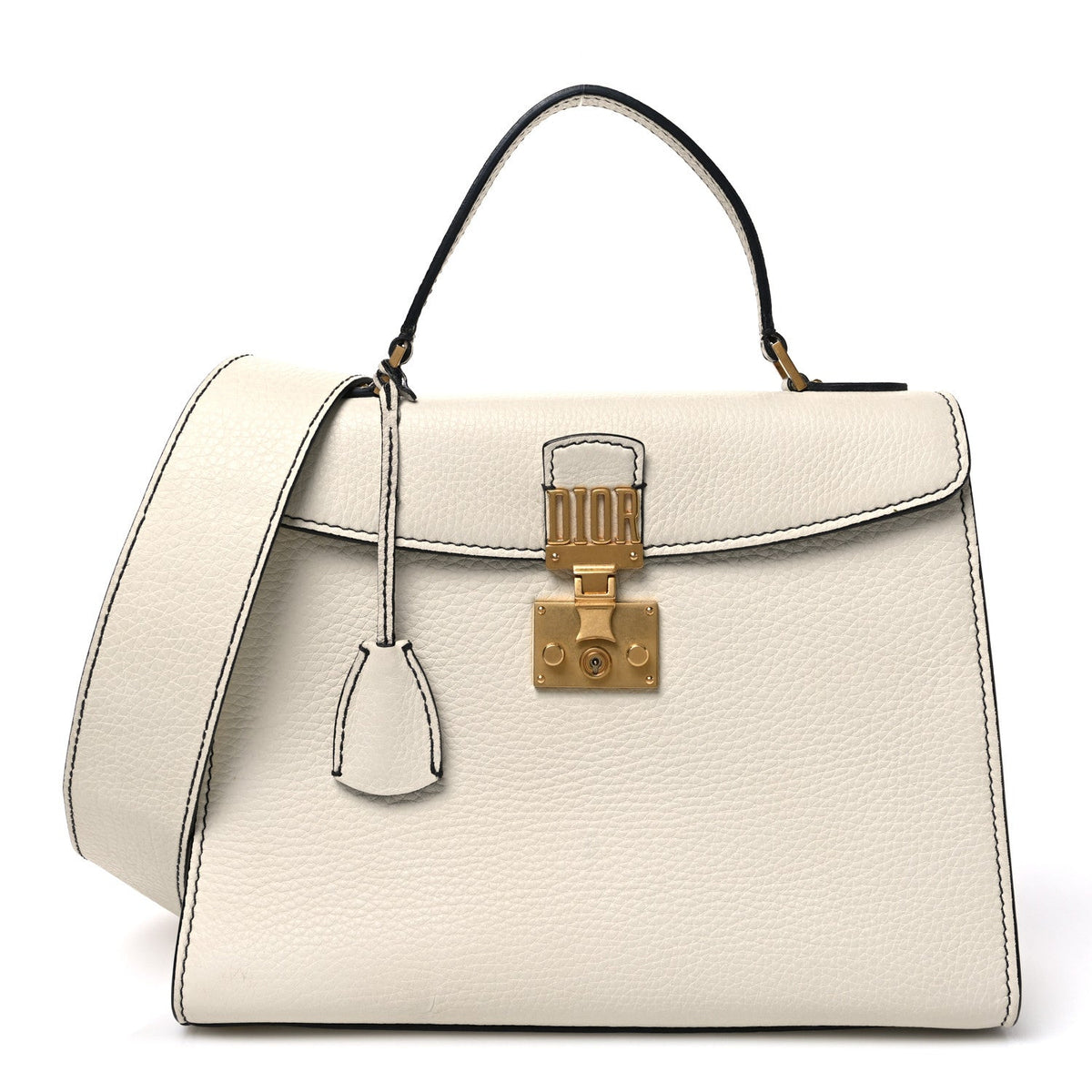 Calfskin Handbag - White
